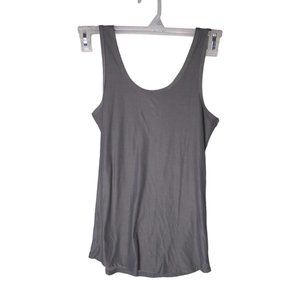 No Boundaries Gray Tank Top Women's Size L
